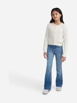 Abercrombie & Fitch Jean évasé taille haute