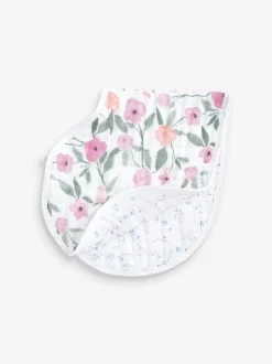 Aden + Anais 100{Mousseline de coton Ma Fleur Burpy BIBS 2 Lot