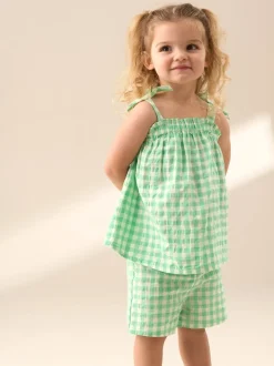 Angel & Rocket Haut et short Connie à carreaux vichy