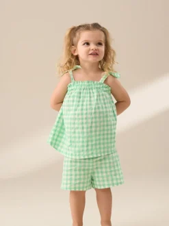 Angel & Rocket Haut et short Connie à carreaux vichy