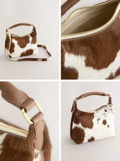 animal - Sac à main fendu en cuir