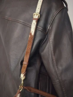 animal - Sac à main fendu en cuir