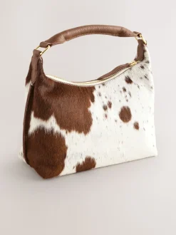 animal - Sac à main fendu en cuir