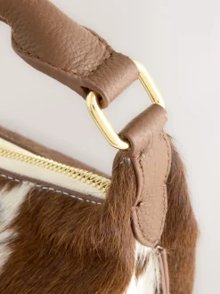 animal - Sac à main fendu en cuir