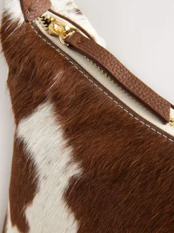 animal - Sac à main fendu en cuir