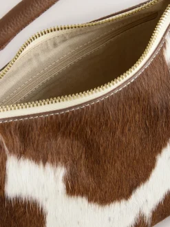 animal - Sac à main fendu en cuir