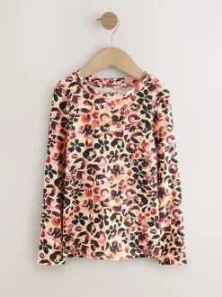 animal - T-shirts côtelés à manches longues Lot de 4 (3à16ans)