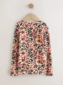 animal - T-shirts côtelés à manches longues Lot de 4 (3à16ans)