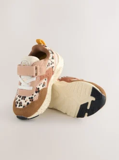 Animal neutre - Baskets à lacets élastiques à fermeture tactile