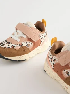 Animal neutre - Baskets à lacets élastiques à fermeture tactile