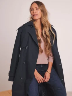 Anthology By JD Williams Sweat-shirt haut de gamme en modal côtelé à col haut