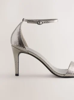 Anthracite - Sandales Forever Comfort® à talons et brides