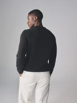 Anthracite/gris chiné - The Set lot de 2 Pulls en maille à Col rond