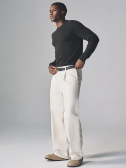 Anthracite/gris chiné - The Set lot de 2 Pulls en maille à Col rond