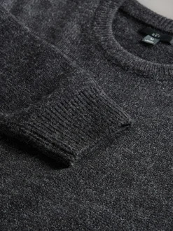 Anthracite/gris chiné - The Set lot de 2 Pulls en maille à Col rond