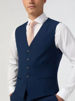 Antique Rogue Curtis Sapphire Twill Vest