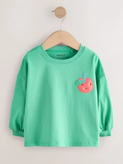 Arc-en-ciel - Hauts à manches longues avec personnages, lot de 3 (3mois-7ans)