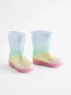 Arc-en-ciel multicolore - Wellies Glitter