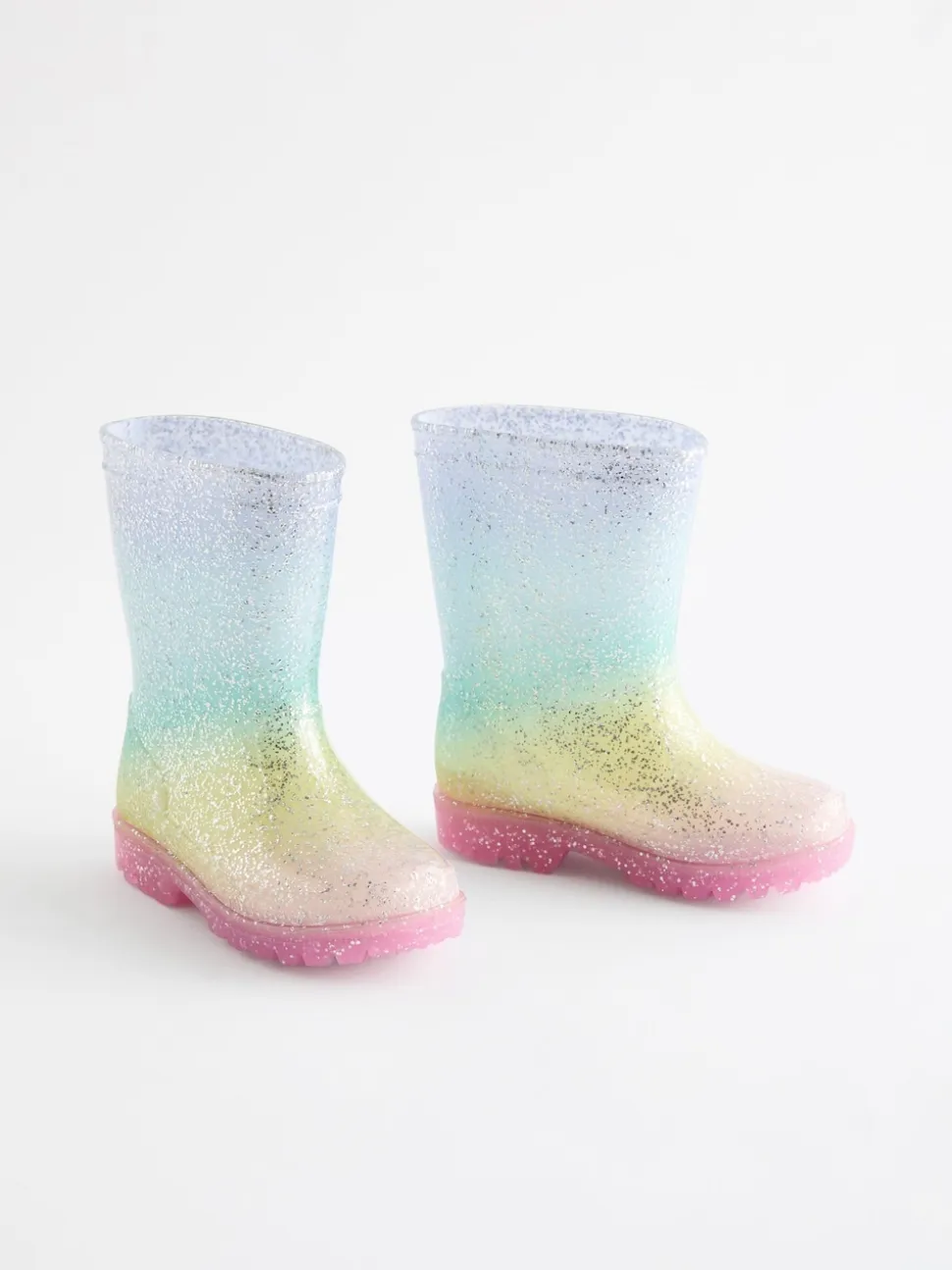Arc-en-ciel multicolore - Wellies Glitter