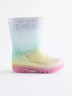 Arc-en-ciel multicolore - Wellies Glitter