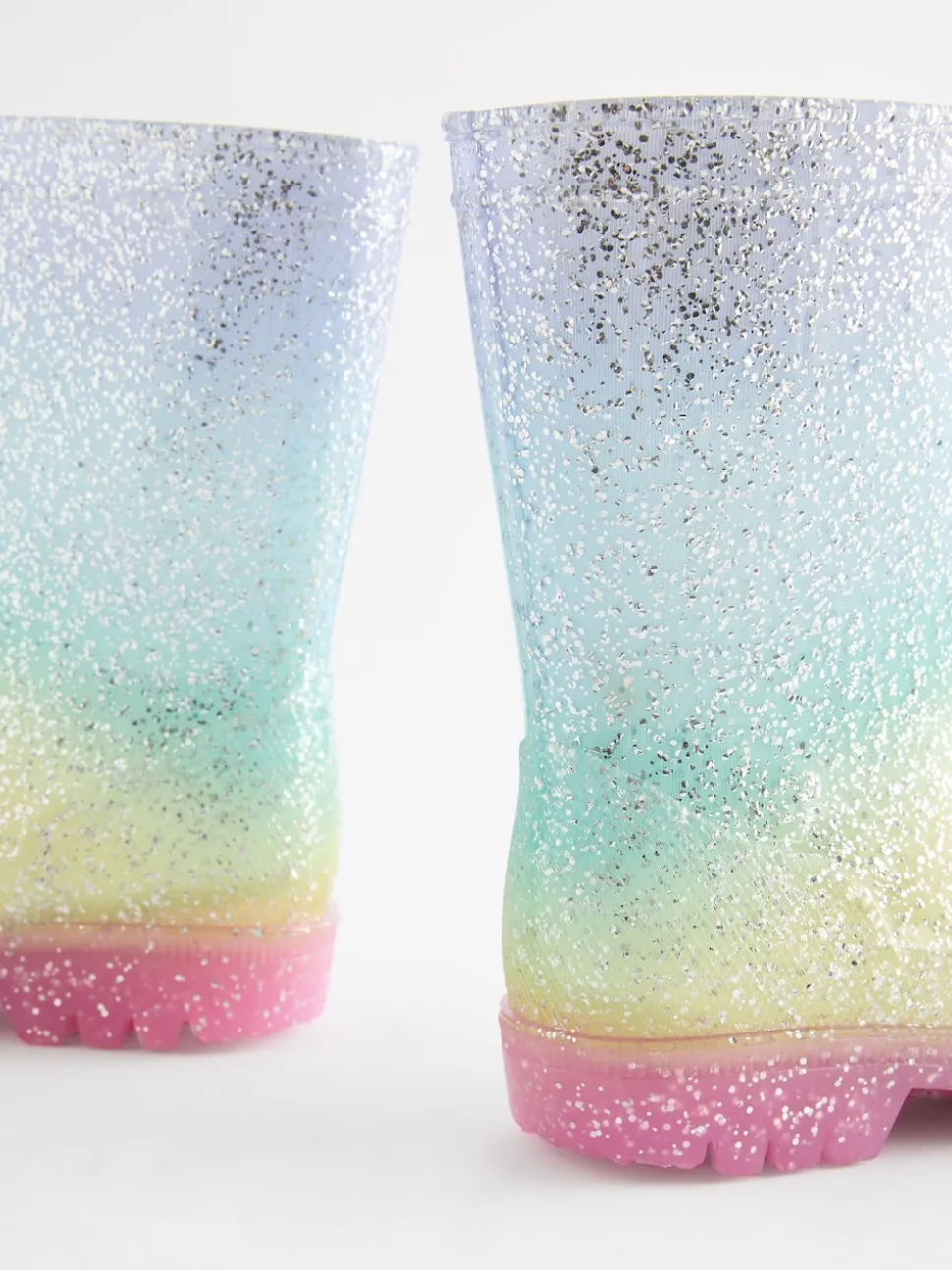 Arc-en-ciel multicolore - Wellies Glitter