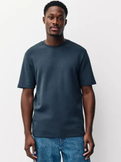 Ardoise Gris - T-shirt épais doux au toucher élégant