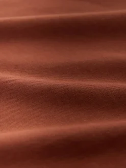 Ardoise/vert/écru/orange/marron - Ajustement régulier - T-shirt à coupe classique à manches longues en coton 100 %, lot de 5