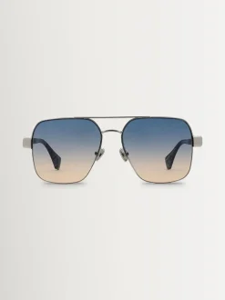 Argent - Lunettes de soleil Vivienne Westwood Cowboy VW5100 400 brillants