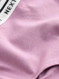 Argyle de marine - Lot de 4 culottes à logo en coton