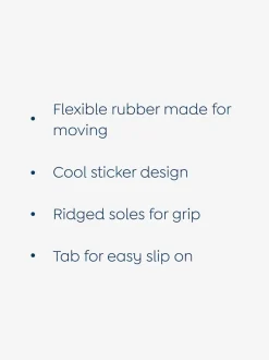 Autocollant bleu marine - Bottes de pluie JoJo Maman Bébé unies