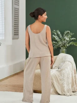 Avoine - Pantalon Laura Ashley Lounge en maille