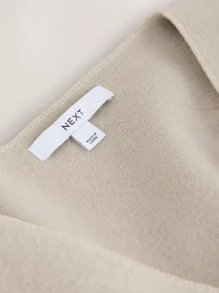 Avoine - Poncho cape enveloppant sur le devant