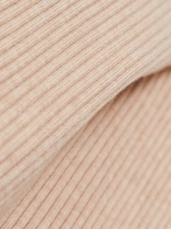 Avoine neutre - Reiss - Lorna - Pull en maille drapée asymétrique