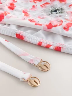 B by Ted Baker Caleçons taille haute Fleuri blanc