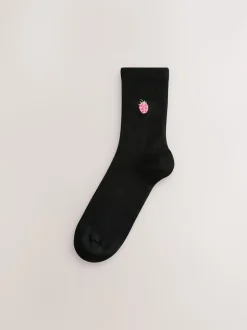 Baies - Chaussettes à motif brodé 4 Pack