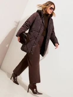 Baies - Manteau matelassé Friends Like These mi-long