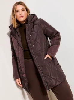 Baies - Manteau matelassé Friends Like These mi-long