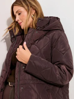 Baies - Manteau matelassé Friends Like These mi-long