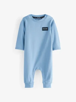 Baker by Ted Baker Bleu 100% Romper et Chapeaux réversibles en coton