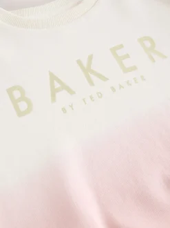 Baker by Ted Baker ensemble 2 pièces Sweat-shirt et short rose/lilas