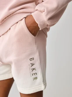 Baker by Ted Baker ensemble 2 pièces Sweat-shirt et short rose/lilas