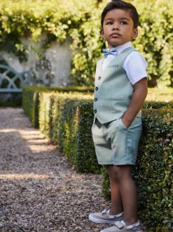 Baker by Ted Baker Ensemble gilet et shorts vert