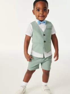 Baker by Ted Baker Ensemble gilet et shorts vert