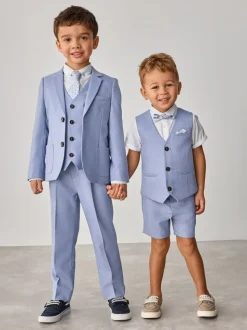 Baker by Ted Baker ensemble gilet et shorts bleu moyen