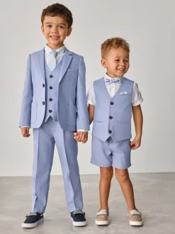 Baker by Ted Baker ensemble gilet et shorts bleu moyen