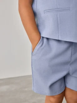 Baker by Ted Baker ensemble gilet et shorts bleu moyen