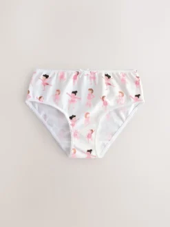 Ballerine rose - Paquet de slips 7 (1.5-12ans)