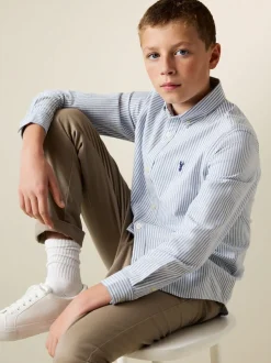 Bande bleue - Chemise Oxford (3-16ans)