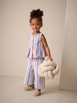 Bande bleue - Ensemble Chemisiers et Pantalons (3mths-8yrs)