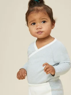 Bande bleue - MORI Body kimono super doux